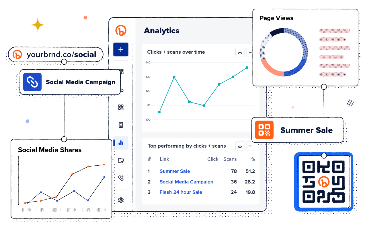 Illustration of the new analytics dashboard.